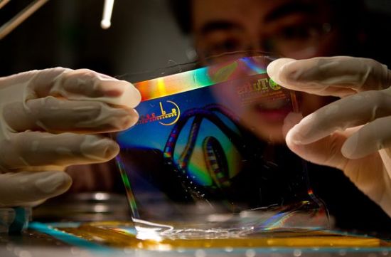 蚕丝全息图 蚕丝全息图